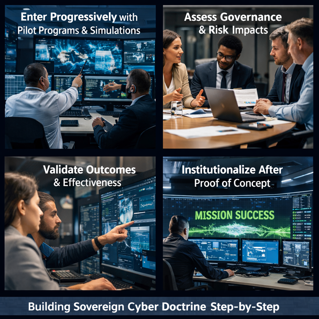 photographic Images only Zero Doctrine is not implemented all at once and it is not adopted through disruptionfirst transformationHow organizations en