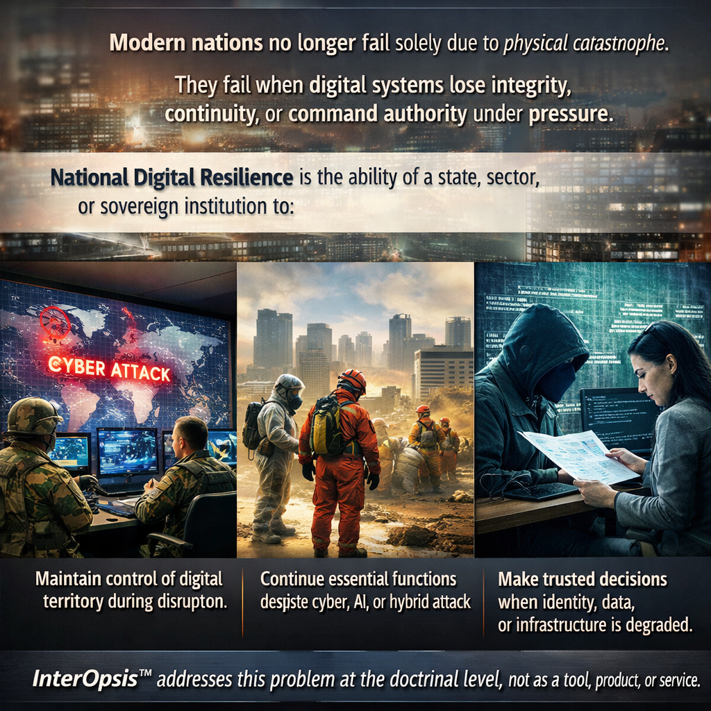 photographic Modern nations no longer fail solely due to physical catastropheThey fail when digital systems lose integrity continuity or command autho-1